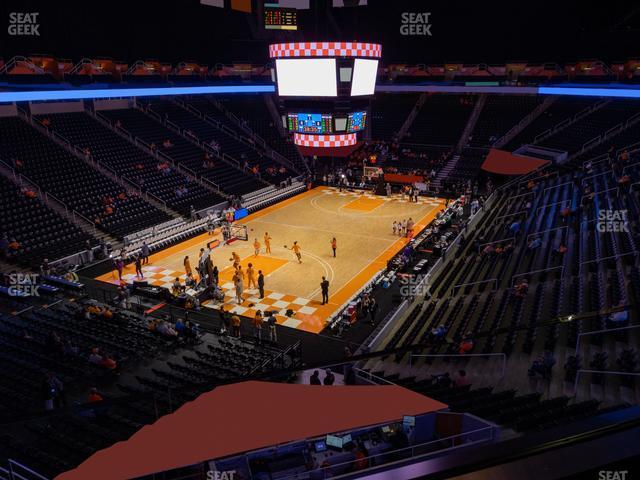 Seating view for Thompson-Boling Arena at Food City Center Section 210