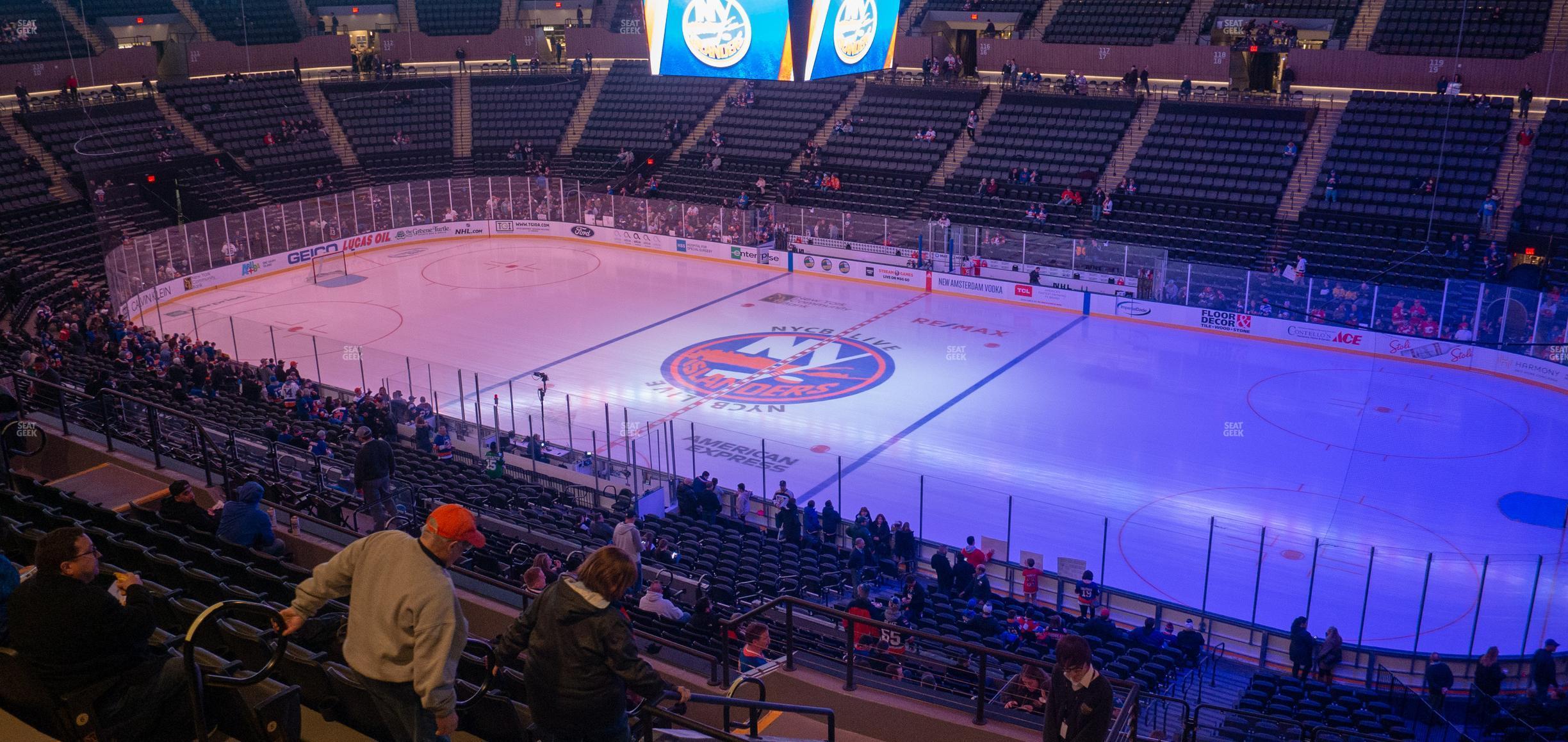 Seating view for Nassau Coliseum Section 240