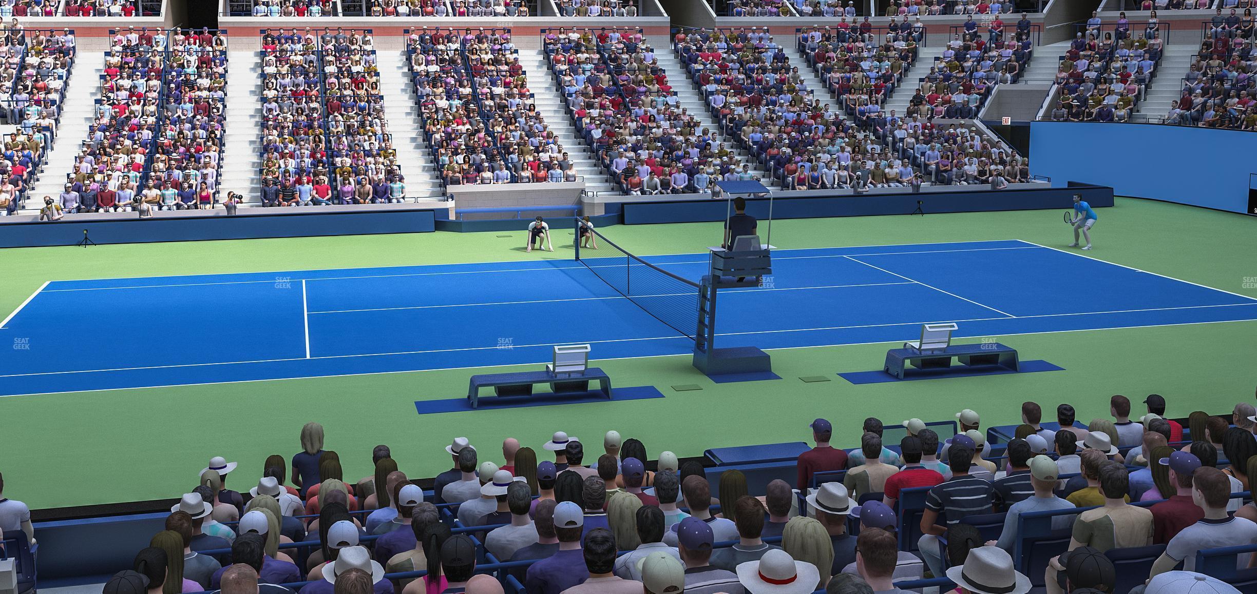 Seating view for Arthur Ashe Stadium Section 50