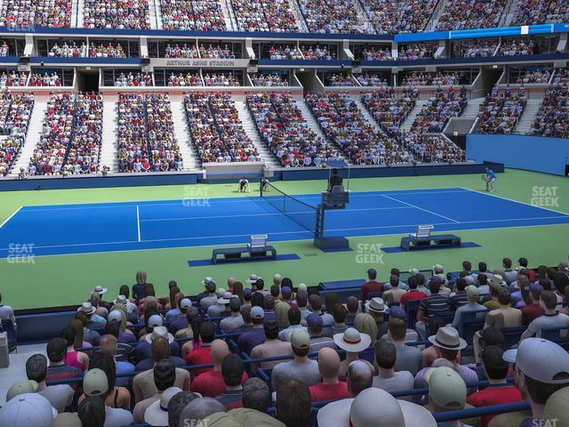 Seating view for Arthur Ashe Stadium Section 50