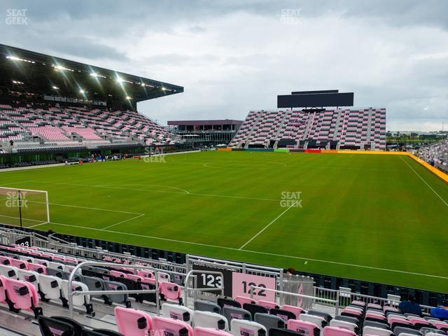 Seating view for Chase Stadium Section 122