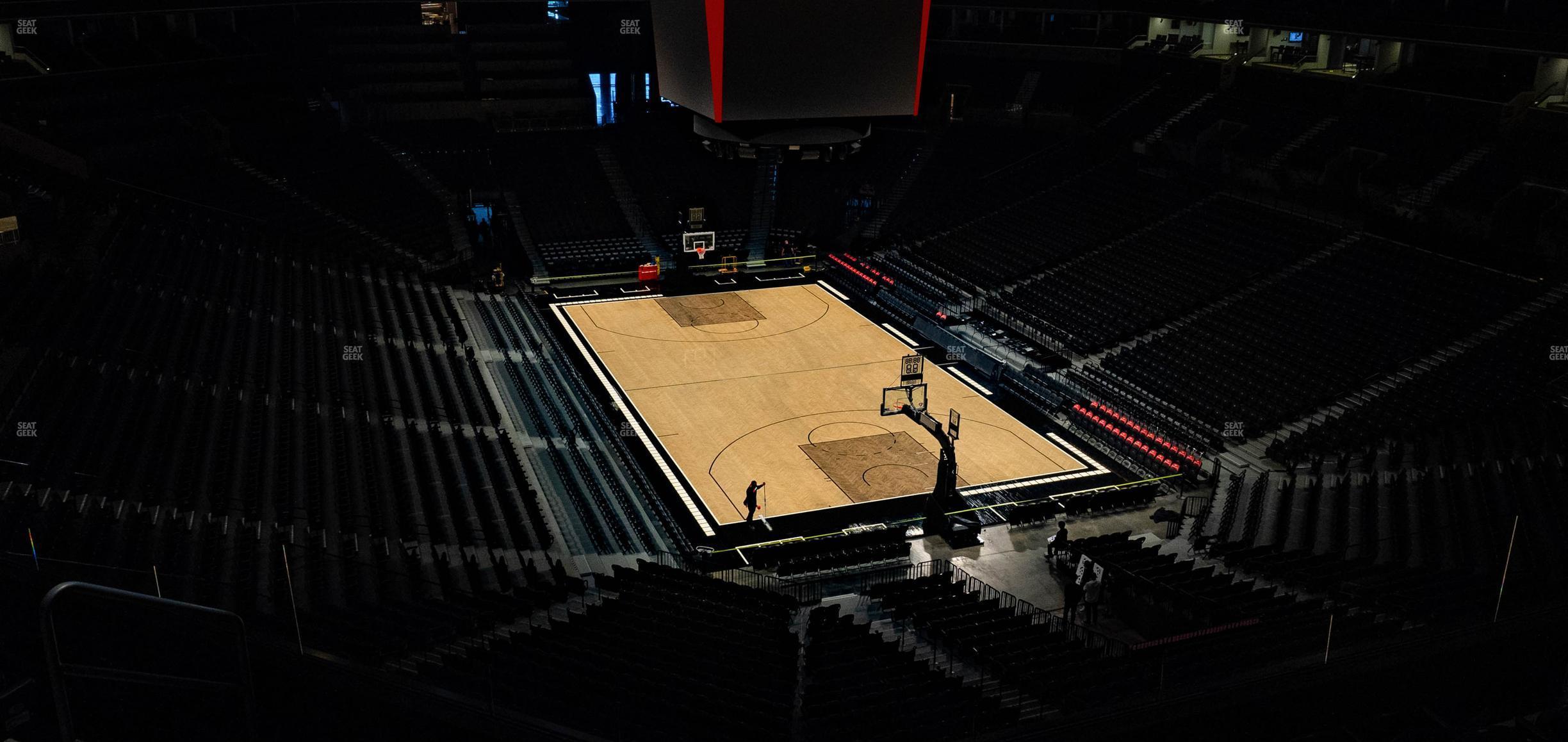 Seating view for Barclays Center Section 218