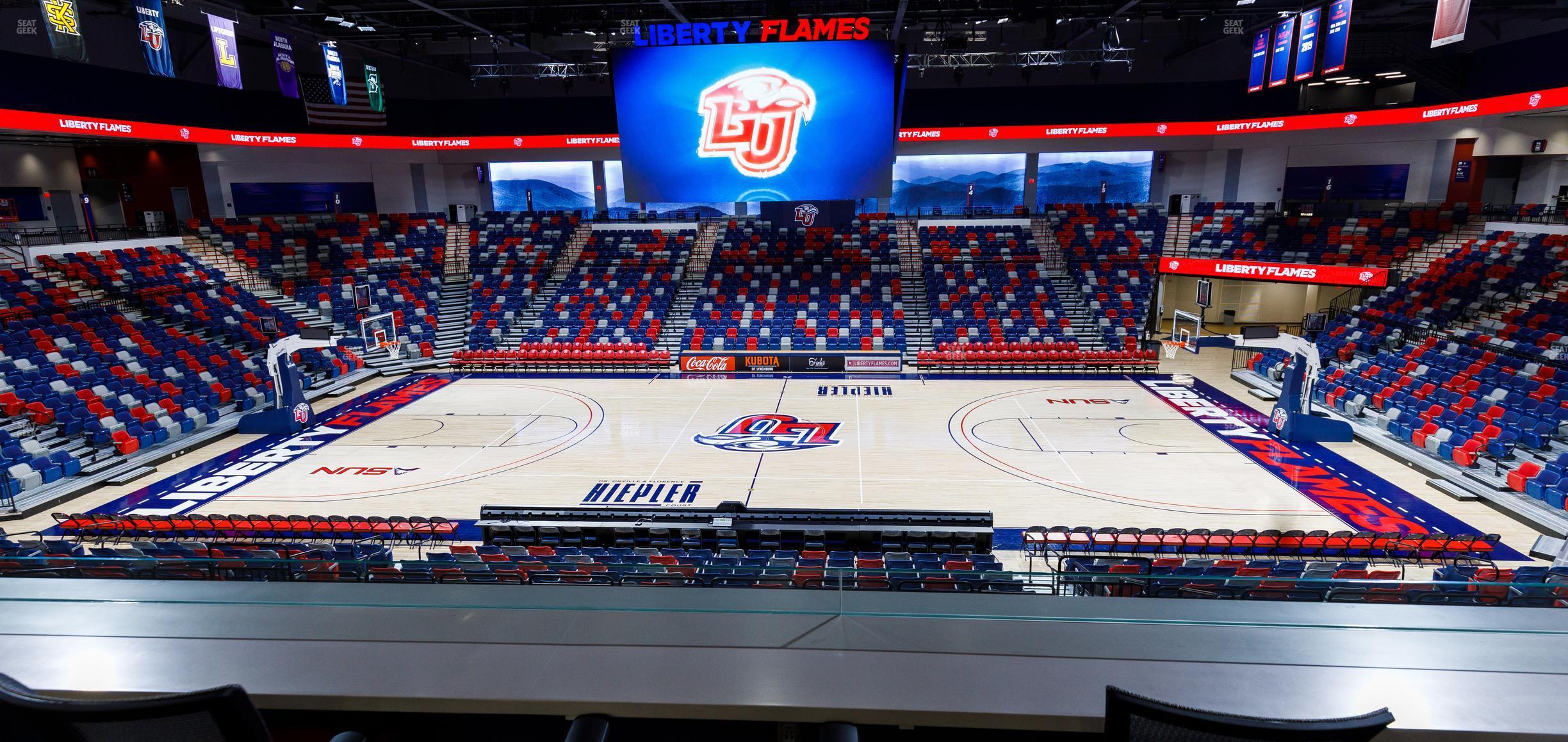 Seating view for Liberty Arena Section Loge Box 5