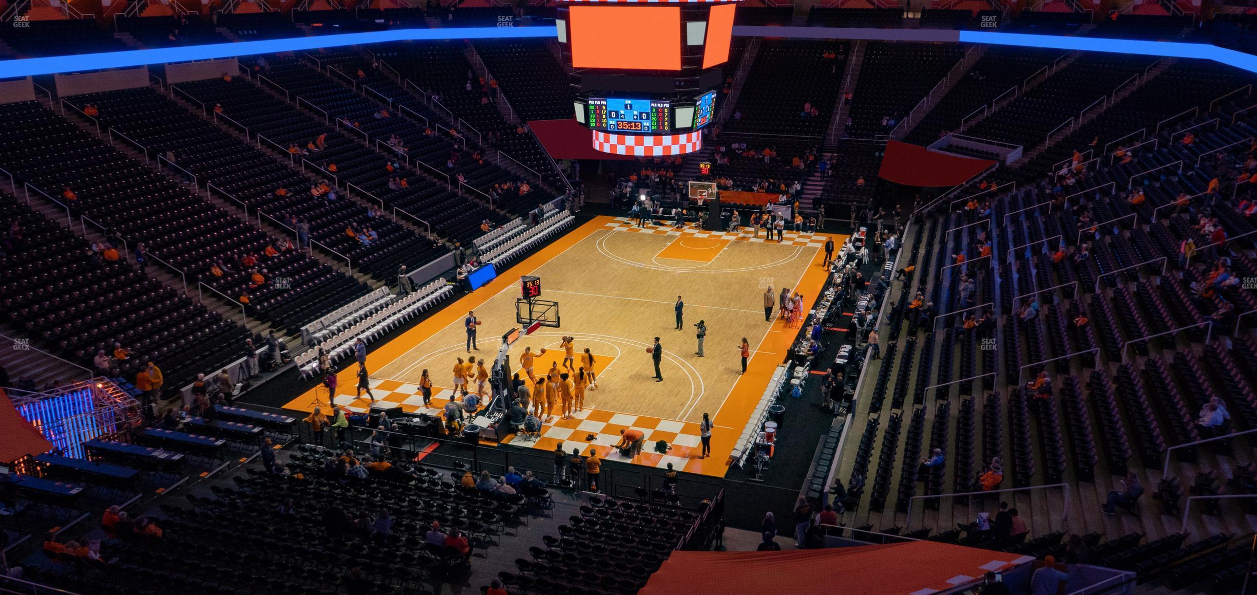 Seating view for Thompson-Boling Arena at Food City Center Section 311