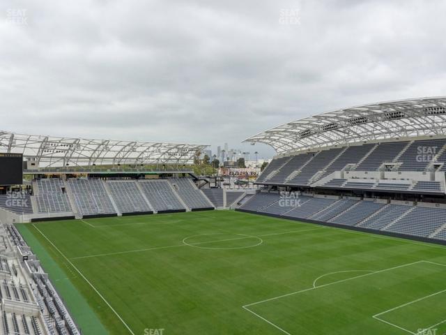 Seating view for BMO Stadium Section City View Loge 2