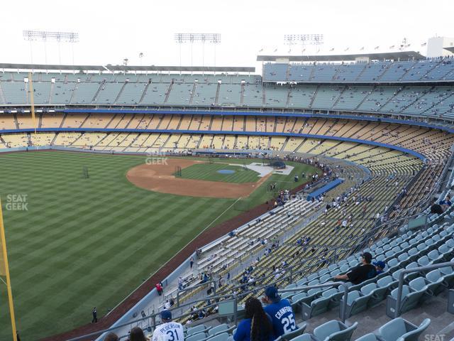 Seating view for Dodger Stadium Section 51 Rs