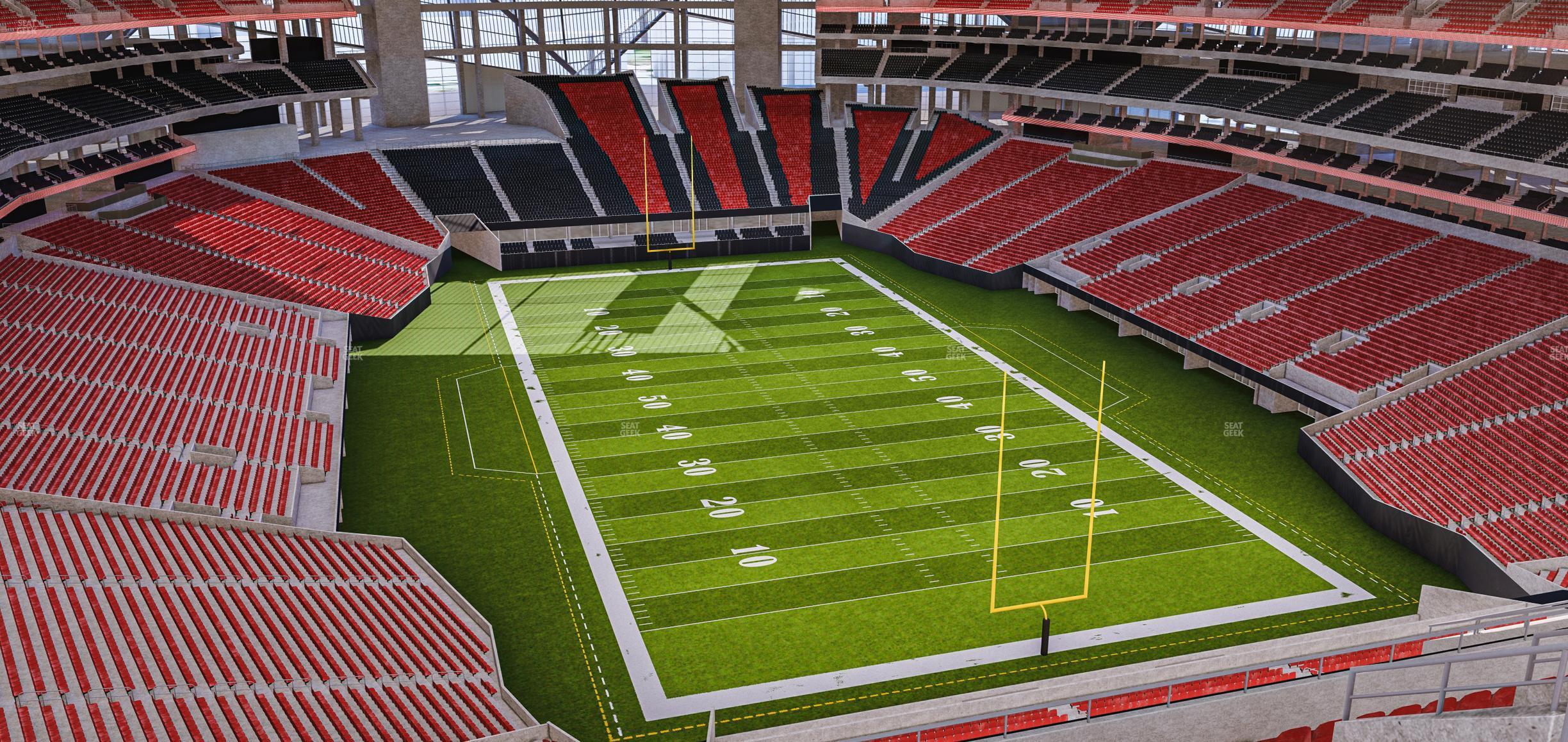 Seating view for Mercedes-Benz Stadium Section 328