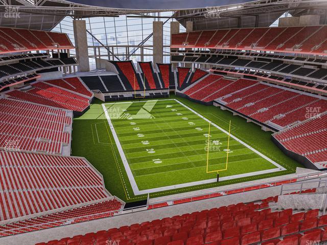 Seating view for Mercedes-Benz Stadium Section 328