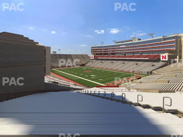 Seating view for Memorial Stadium Nebraska Section 41