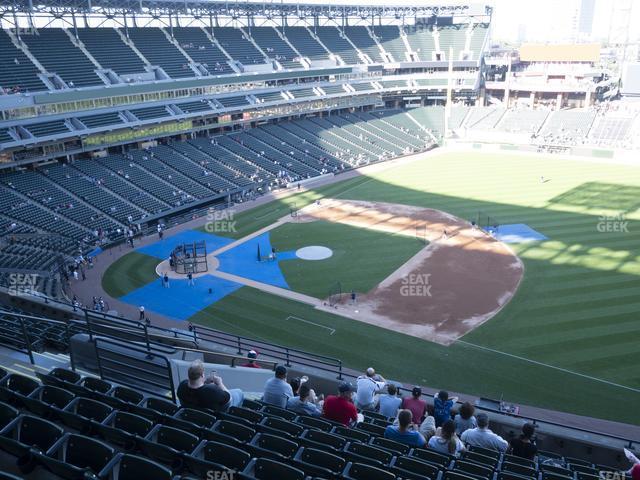 Seating view for Guaranteed Rate Field Section 520