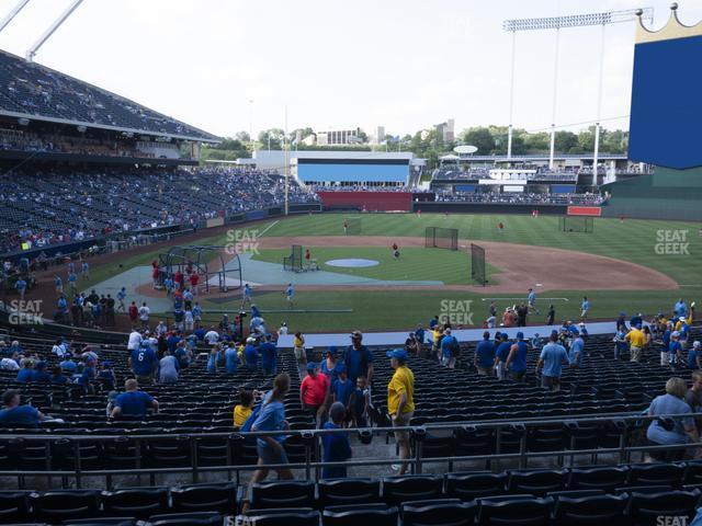 Seating view for Kauffman Stadium Section 232