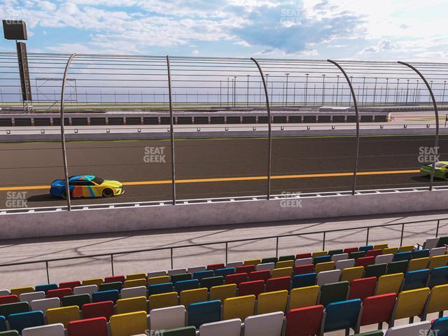 Seating view for Daytona International Speedway Section Front 127