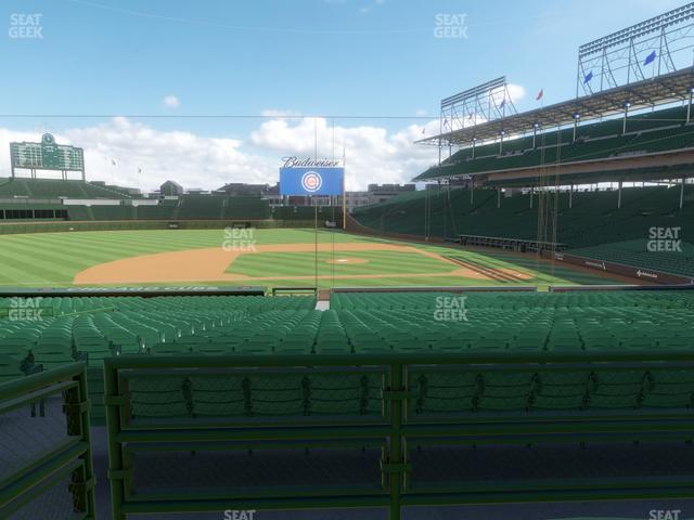 Seating view for Wrigley Field Section 212