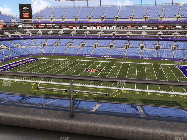 Seating view for M&T Bank Stadium Section Suite 435