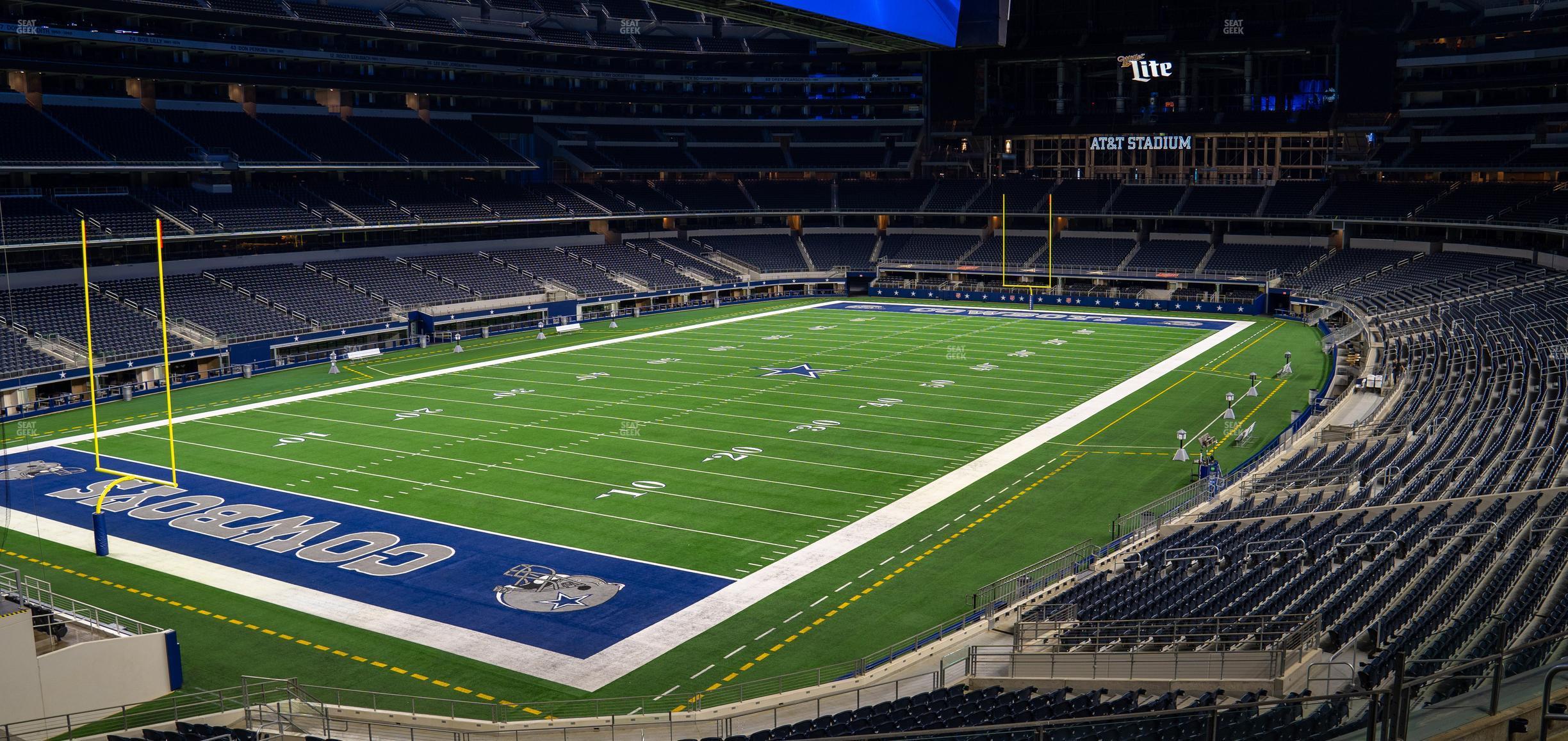 Seating view for AT&T Stadium Section 243