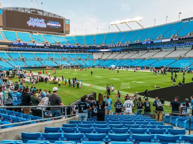 Seating view for Bank of America Stadium Section 106