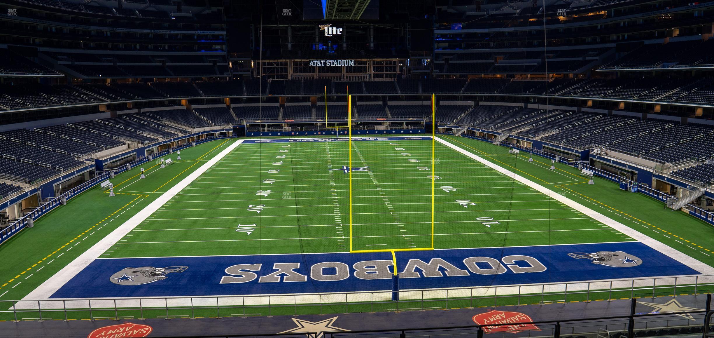 Seating view for AT&T Stadium Section 248