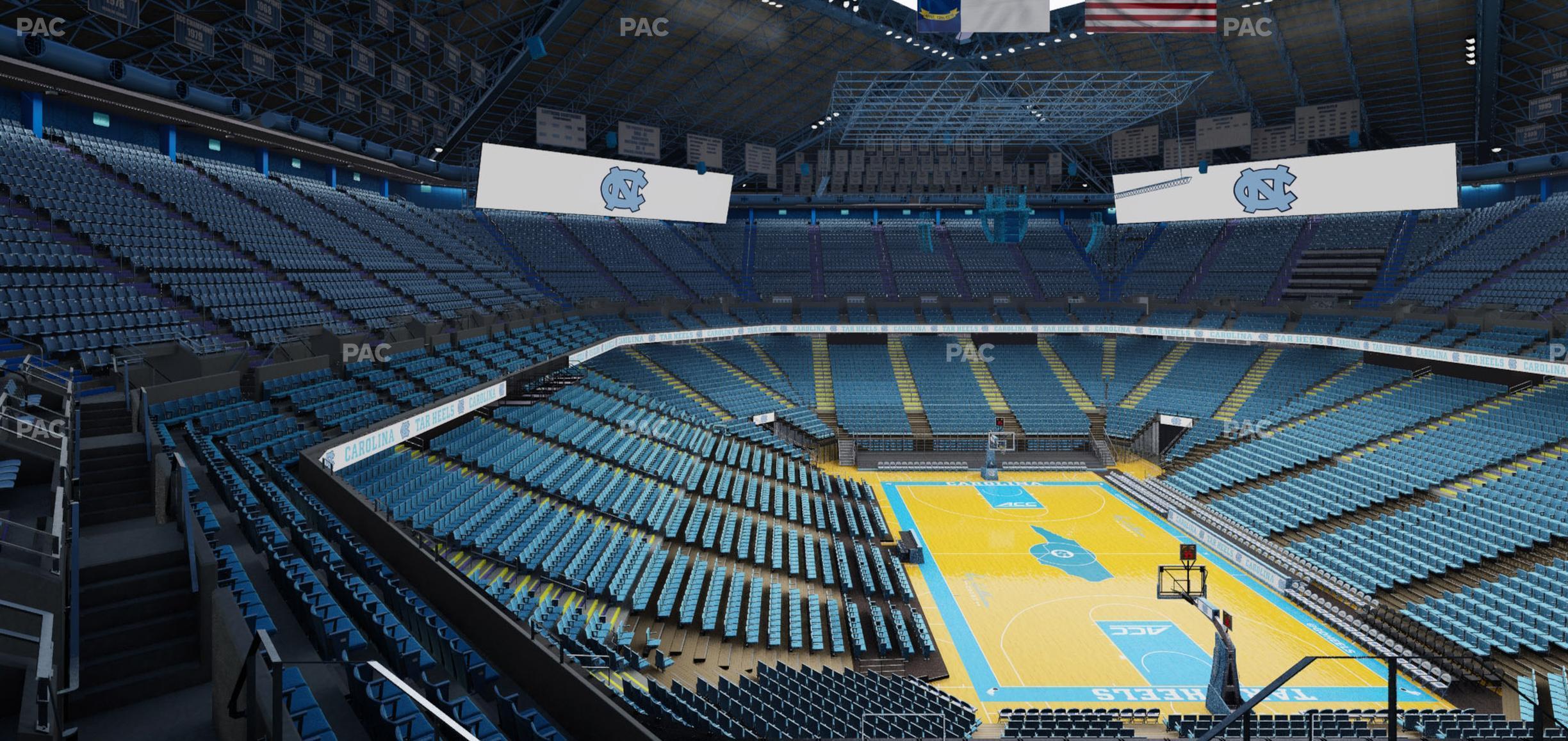 Seating view for Dean Smith Center Section 232