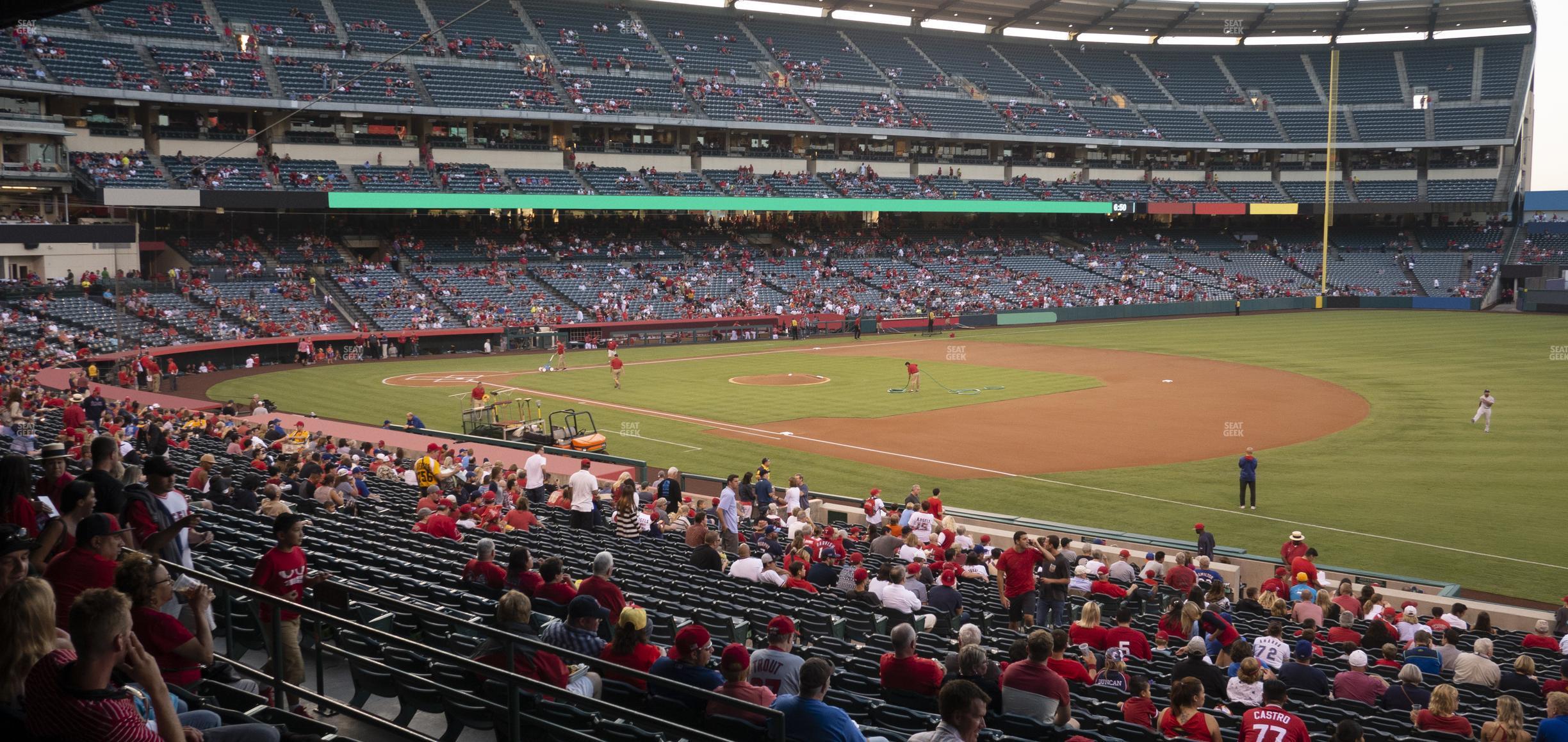 Seating view for Angel Stadium of Anaheim Section 226