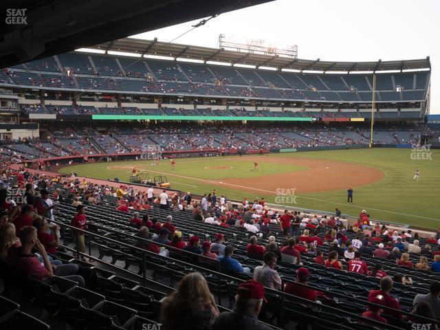 Seating view for Angel Stadium of Anaheim Section 226