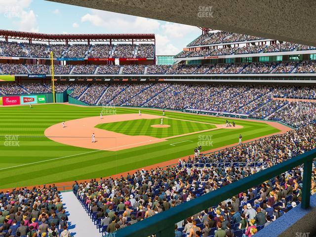 Seating view for Citizens Bank Park Section Suite 11