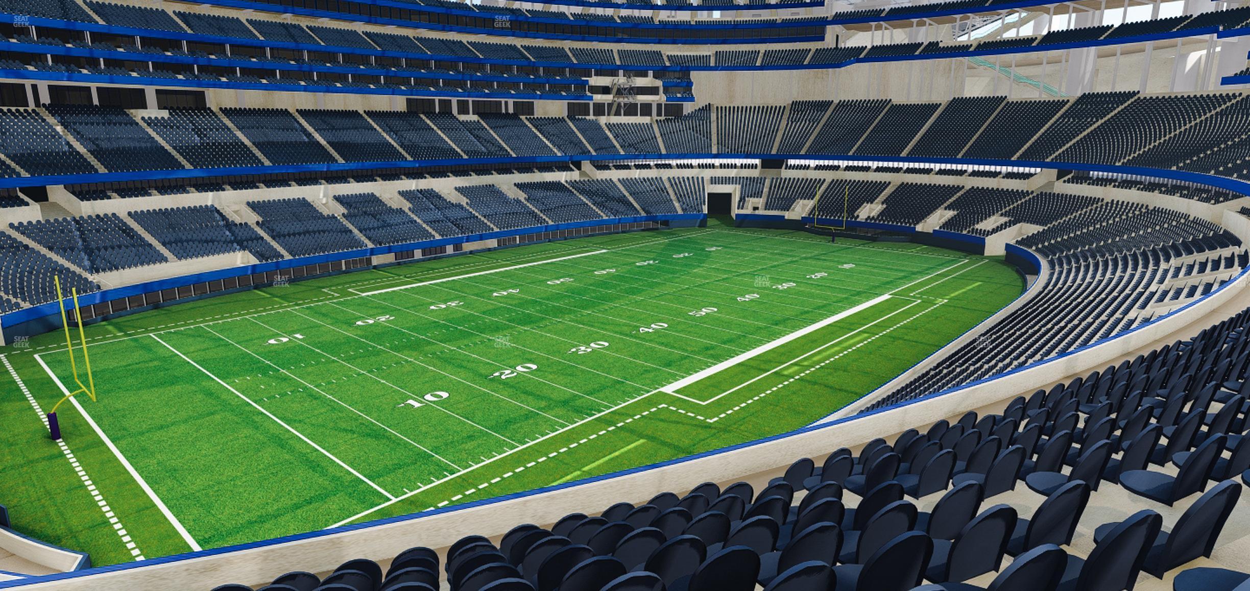 Seating view for SoFi Stadium Section 213