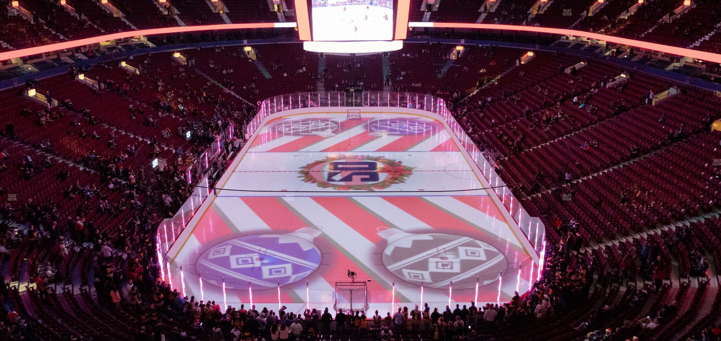 Seating view for Rogers Arena Section 316