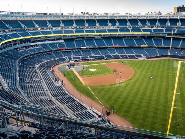 Seating view for Yankee Stadium Section Grandstand Level 408