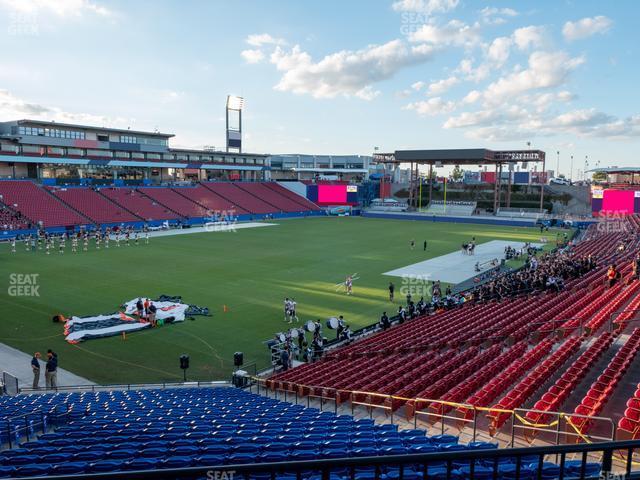 Seating view for Toyota Stadium Section 121