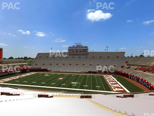 Seating view for Memorial Stadium - Indiana Section 24