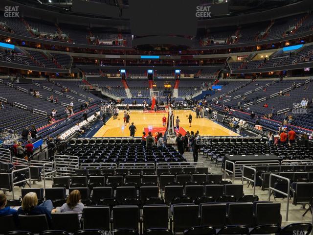 Seating view for Capital One Arena Section 116