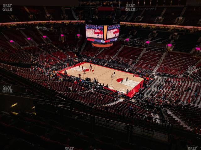 Seating view for Moda Center Section 332