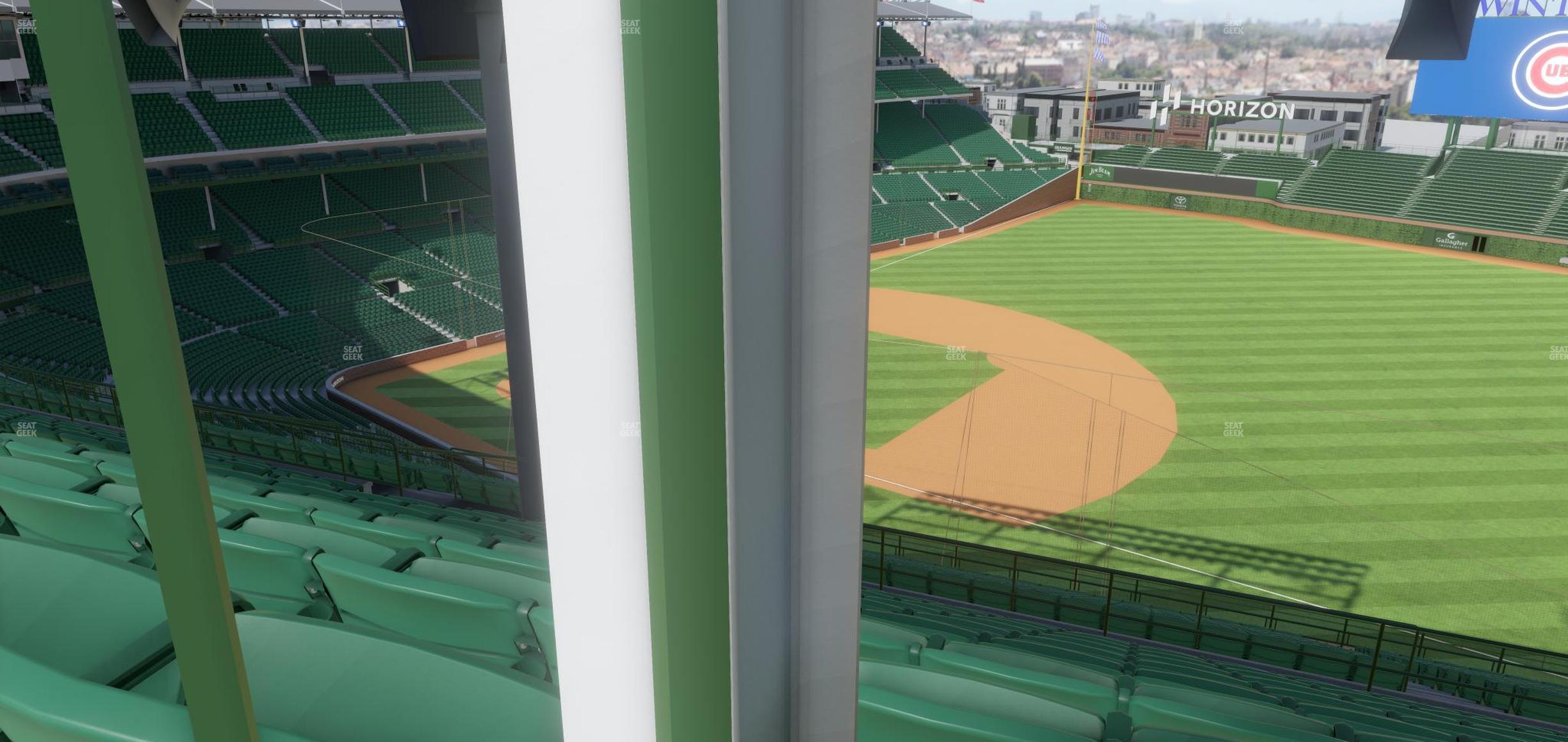 Seating view for Wrigley Field Section 427 Right