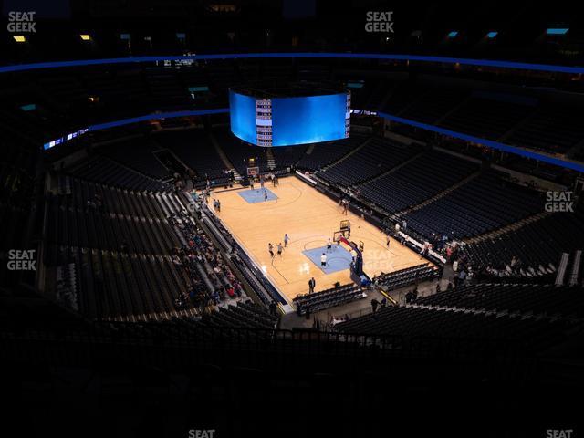 Seating view for FedExForum Section 230