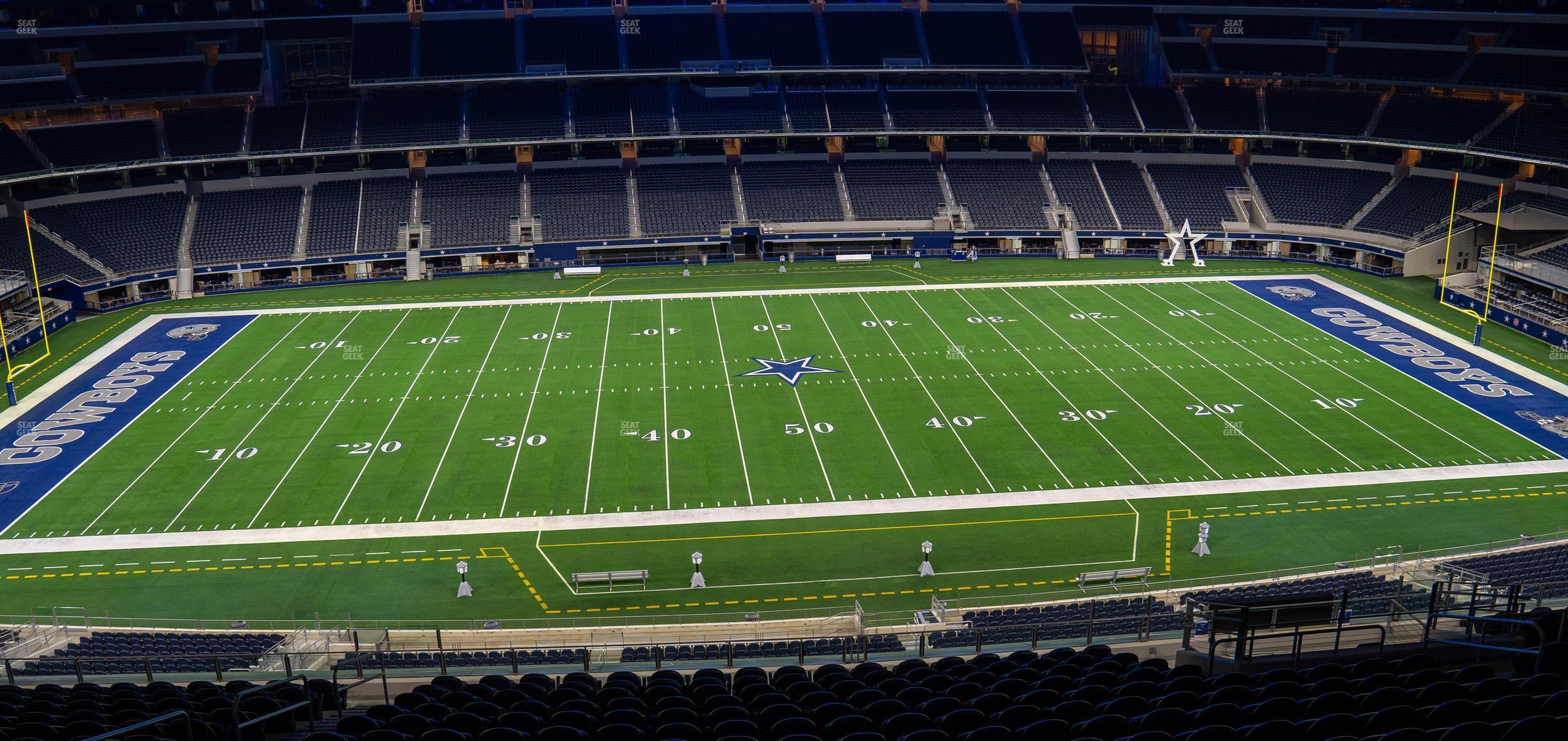 Seating view for AT&T Stadium Section Silver Suite 446