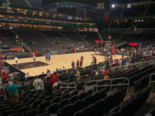 Seating view for State Farm Arena Section 121