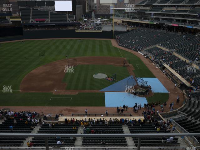 Seating view for Target Field Section 220