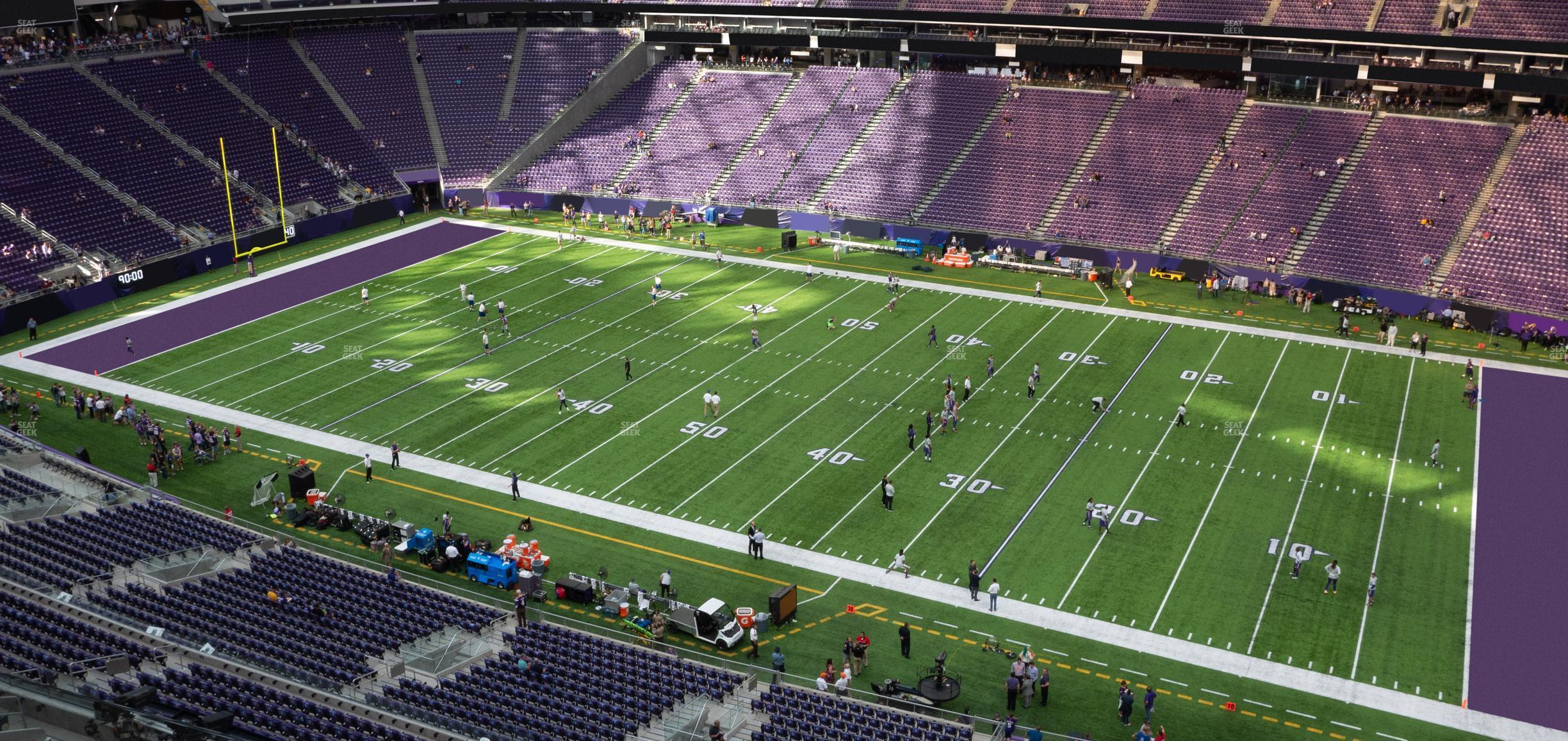 Seating view for U.S. Bank Stadium Section 337