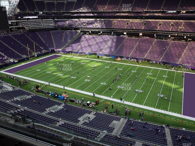 Seating view for U.S. Bank Stadium Section 337