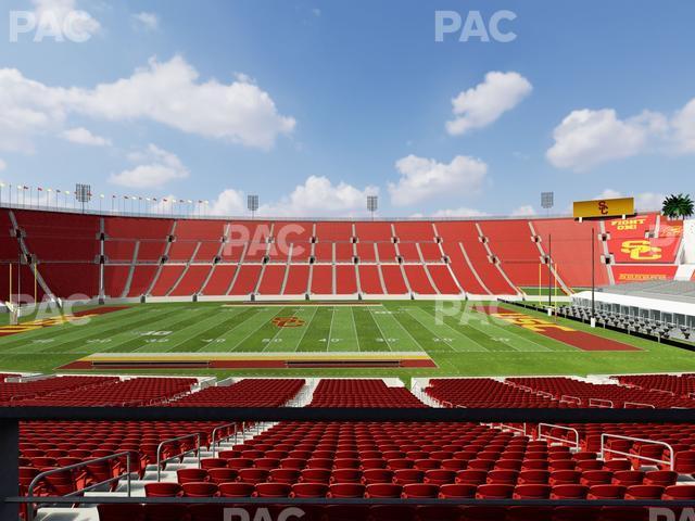 Seating view for Los Angeles Memorial Coliseum Section 106 A