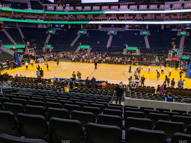 Seating view for Chase Center Section 103