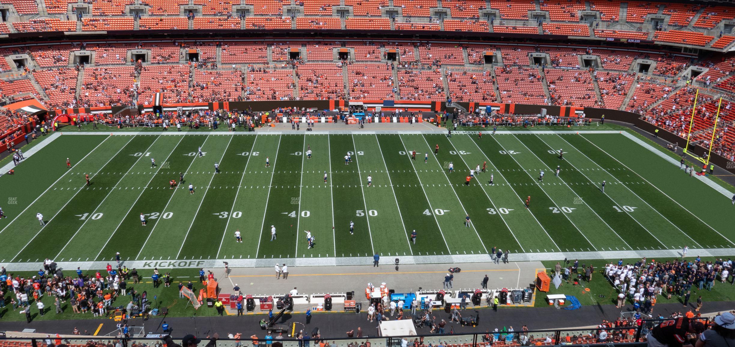 Seating view for Huntington Bank Field Section 508