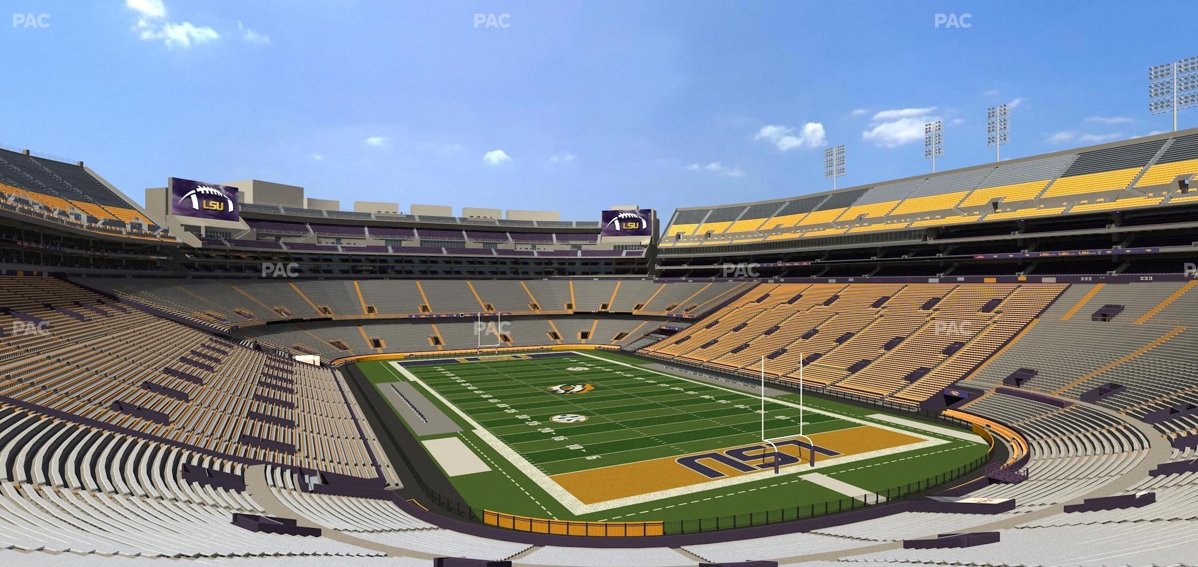 Seating view for Tiger Stadium Section 238