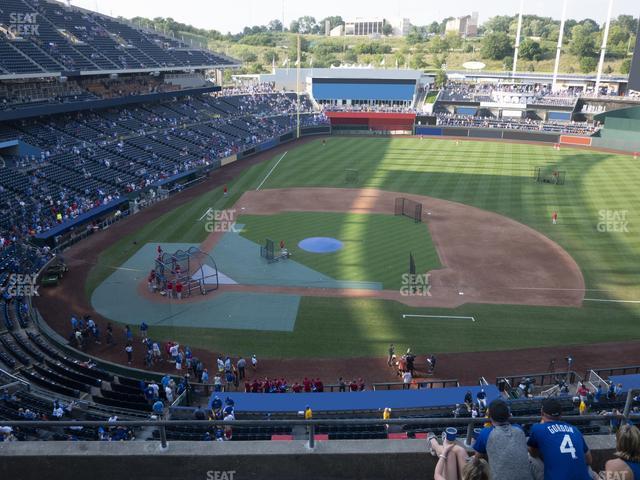 Seating view for Kauffman Stadium Section 428