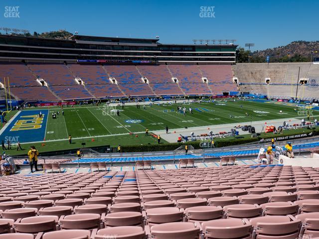 Seating view for Rose Bowl Stadium Section Upper 3