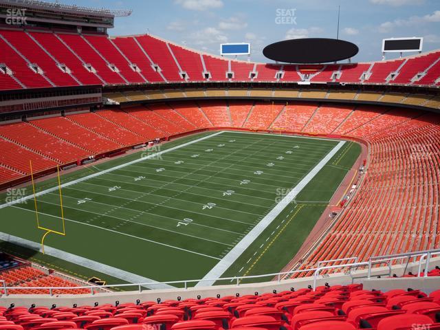 Seating view for GEHA Field at Arrowhead Stadium Section 309