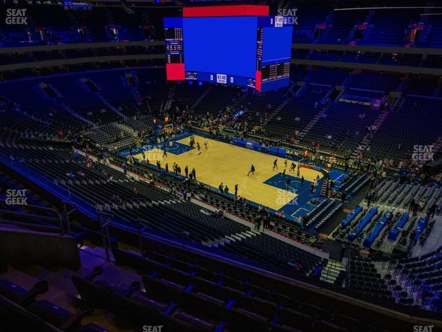 Seating view for Wells Fargo Center Section 216