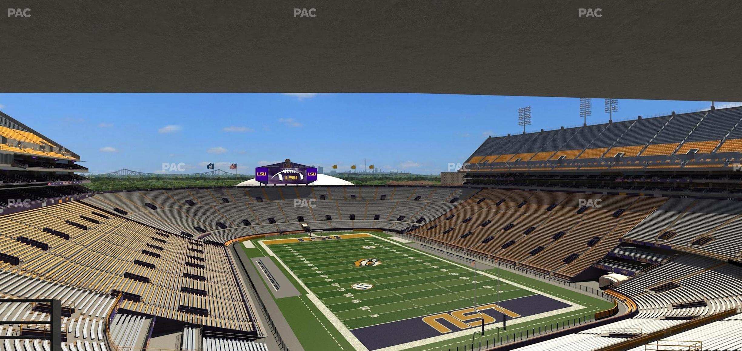 Seating view for Tiger Stadium Section Suite 265