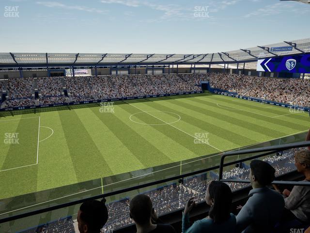 Seating view for Children's Mercy Park Section Suite 506