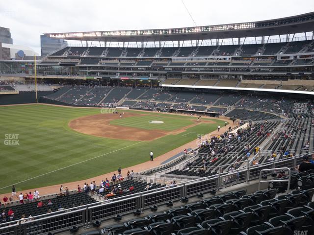 Seating view for Target Field Section Legends Landing U